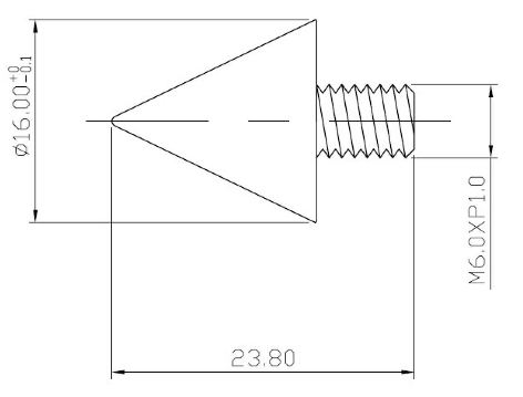 Punta SP16 disegno